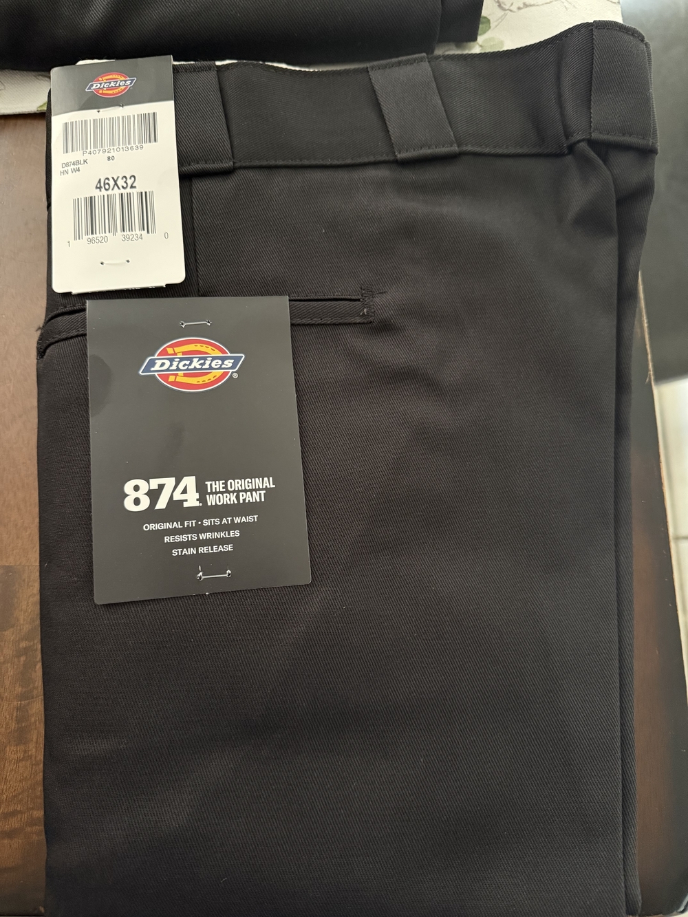 Dickies Men’s 874 Original Work Pant - Black